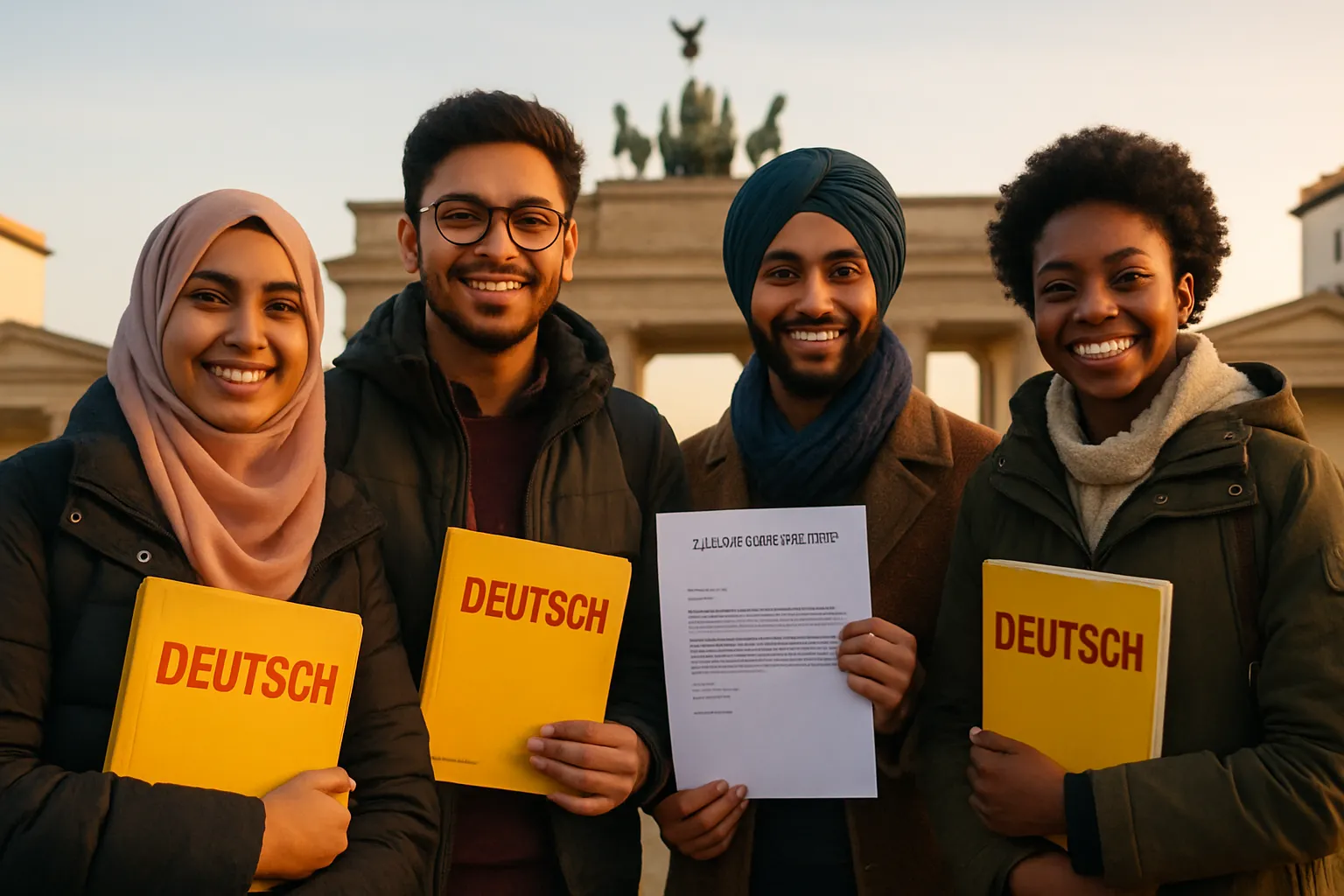 Students from Kenya in Germany