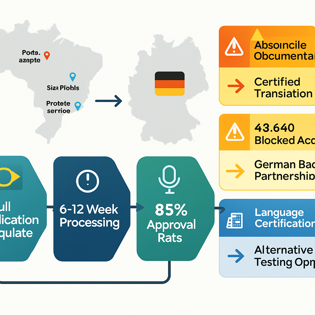 Visa Procedures and Common Bureaucratic Challenges - Brazil's German Dream: São Paulo Students' €3,000+ Ausbildung Success Stories