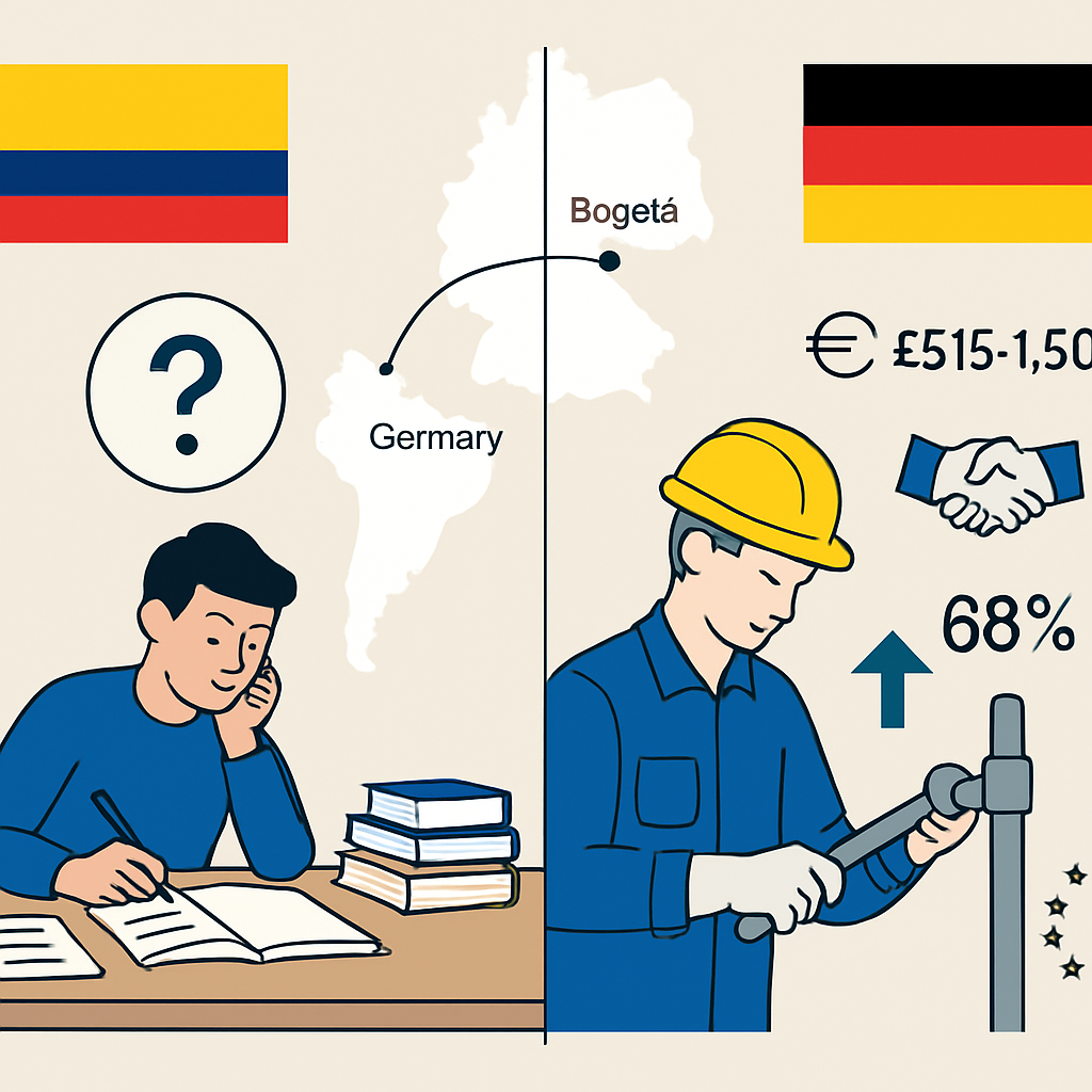 Why German Ausbildung Appeals to Colombian Students - Colombia's German Connection: Bogotá Students' €2,900 Ausbildung Journey