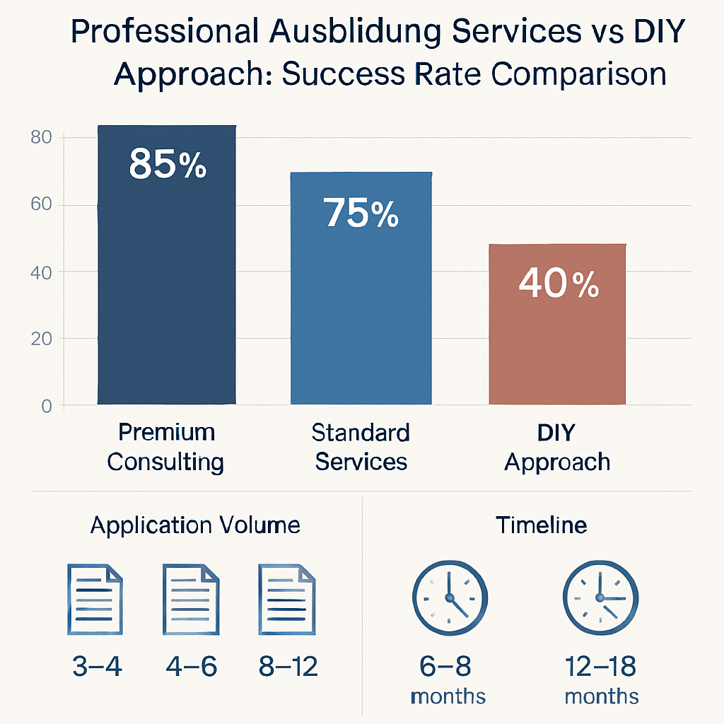 Professional Service Client Acceptance Rates - Cost-Benefit Analysis: Professional Ausbildung Services vs DIY Approach