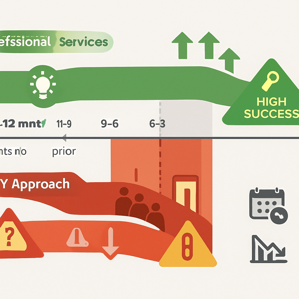 Missed Opportunities and Timing Issues - Cost-Benefit Analysis: Professional Ausbildung Services vs DIY Approach