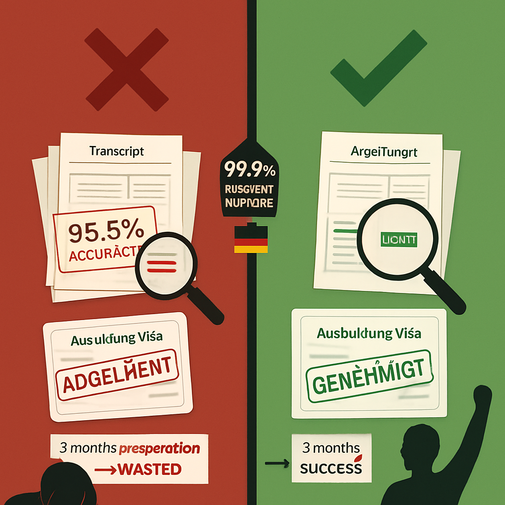 Introduction - Document Translation Services: Why 99.9% Accuracy Matters for Visa Success