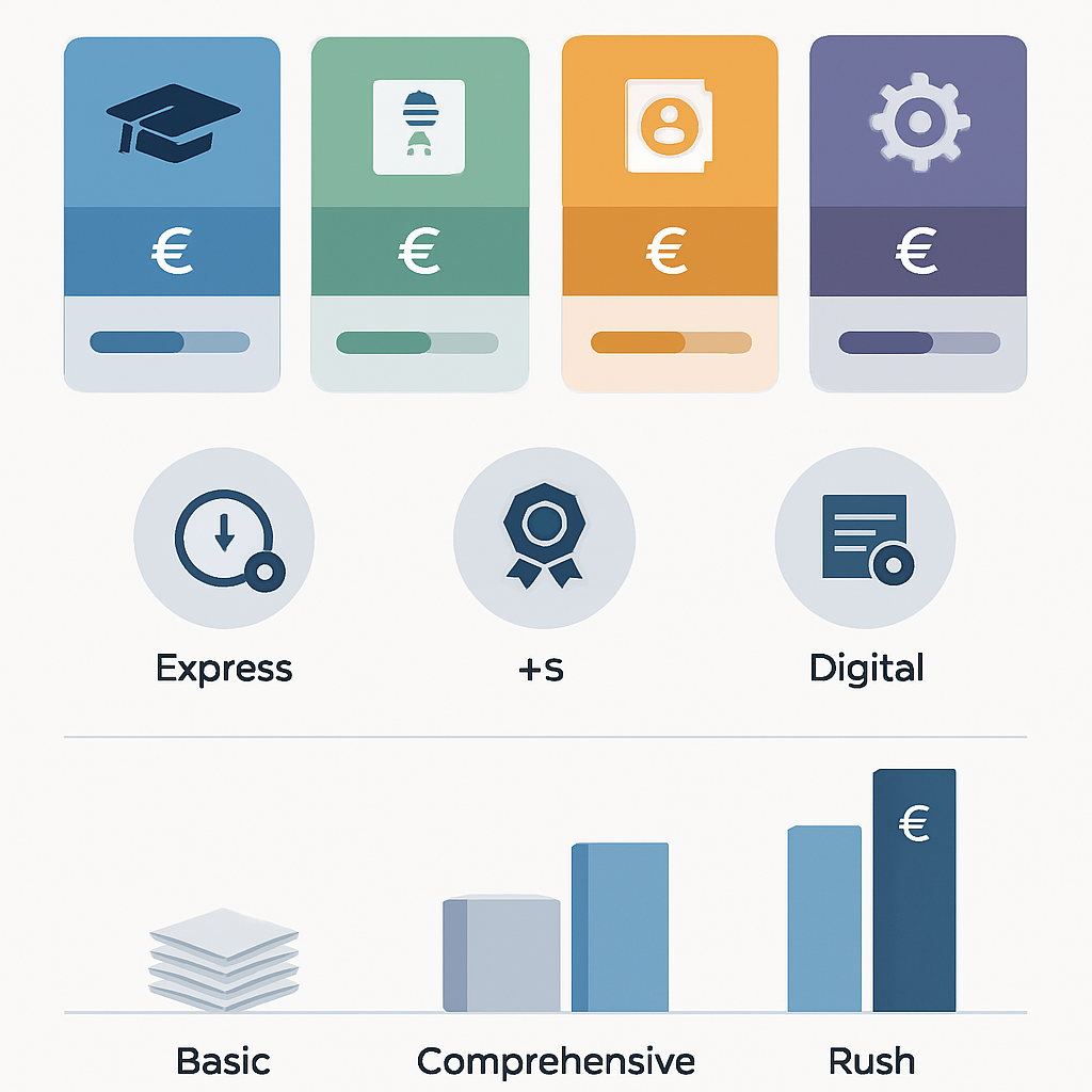 Breakdown of Professional Translation Costs - Document Translation Services: Why 99.9% Accuracy Matters for Visa Success