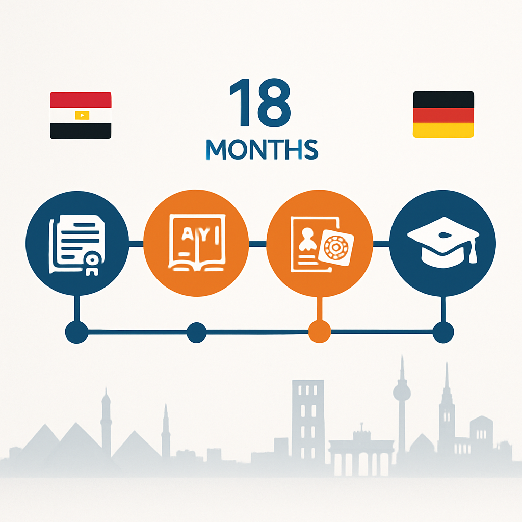 Step-by-Step Application Process from Egypt - From Cairo to Berlin: Egypt's Engineering Students Earning €3,500+ in Ausbildung