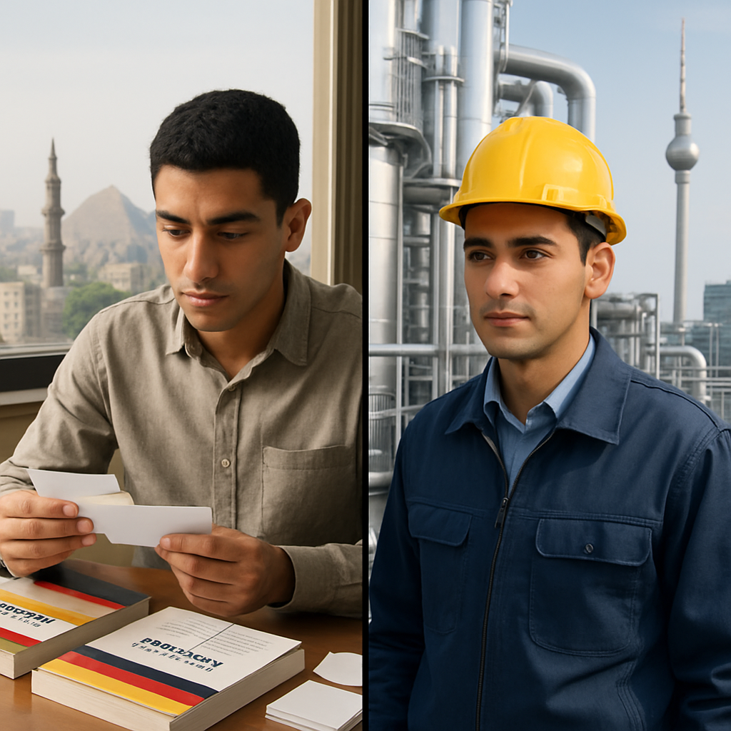 Language Requirements and Preparation - From Cairo to Berlin: Egypt's Engineering Students Earning €3,500+ in Ausbildung