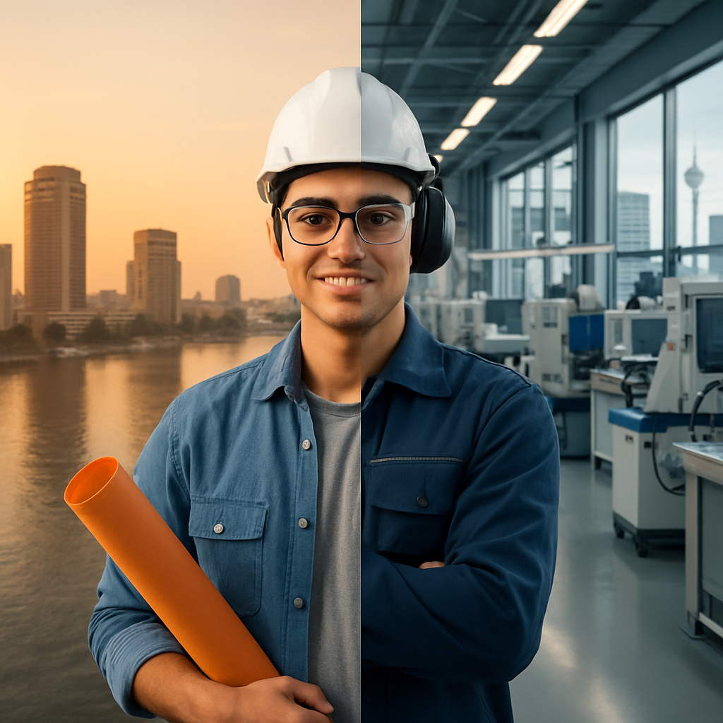 Success Stories: Egyptian Engineers in German Companies - From Cairo to Berlin: Egypt's Engineering Students Earning €3,500+ in Ausbildung