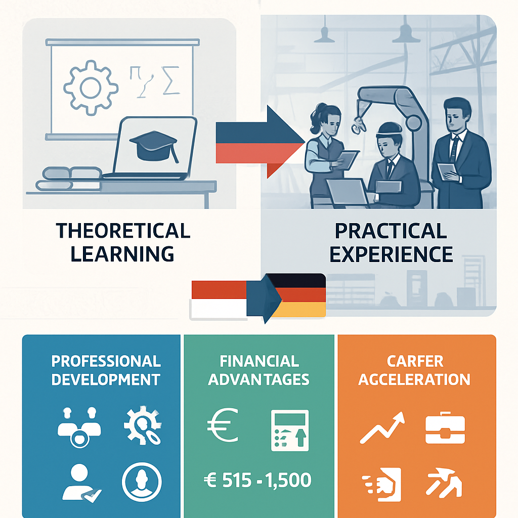 Benefits of Combining Theoretical Learning with Practical Work Experience - Indonesia to Germany Success: The Ausbildung Route Jakarta Professionals Choose