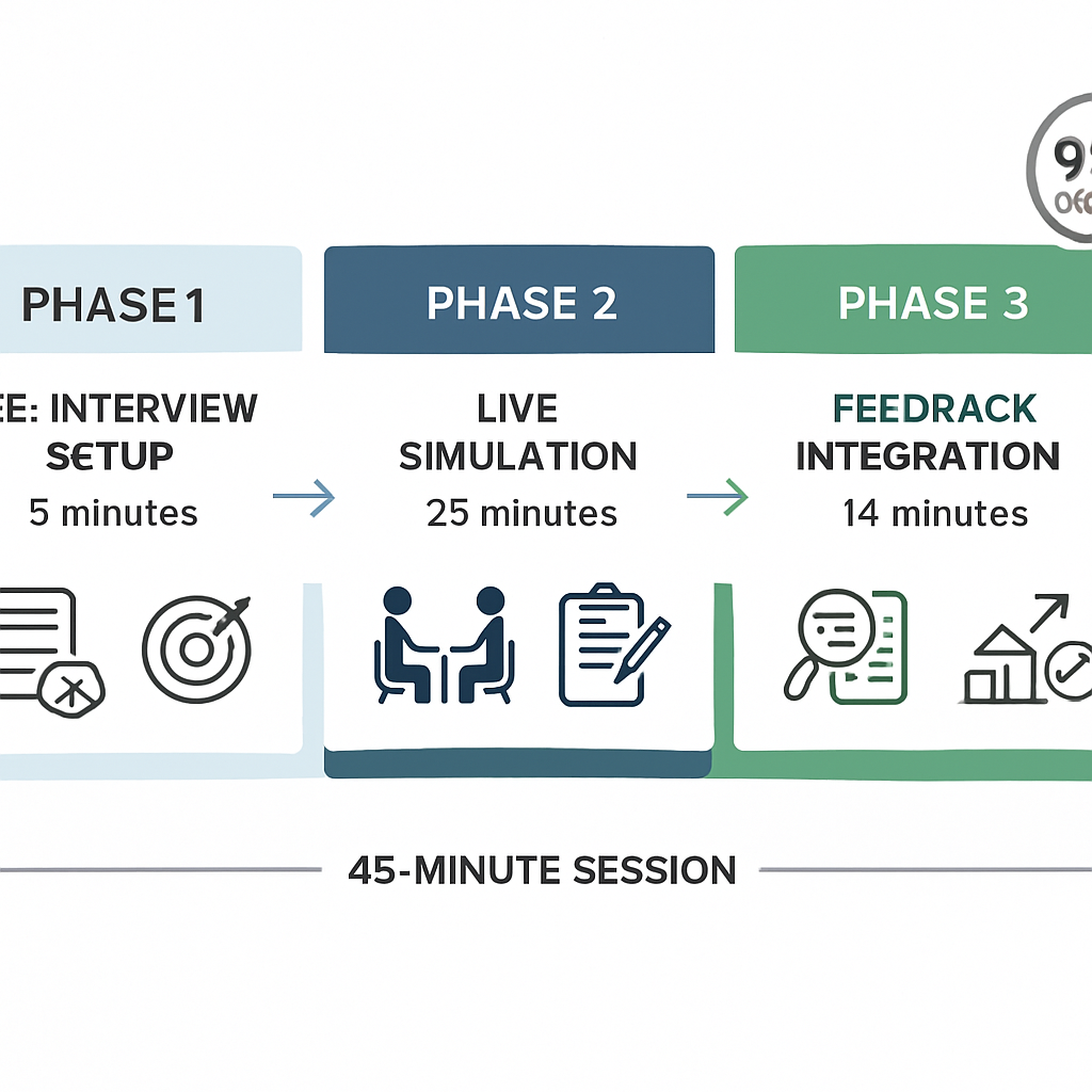 Structured Practice Methodology with Immediate Feedback - Interview Coaching for Ausbildung: 94% Success Rate with Professional Training