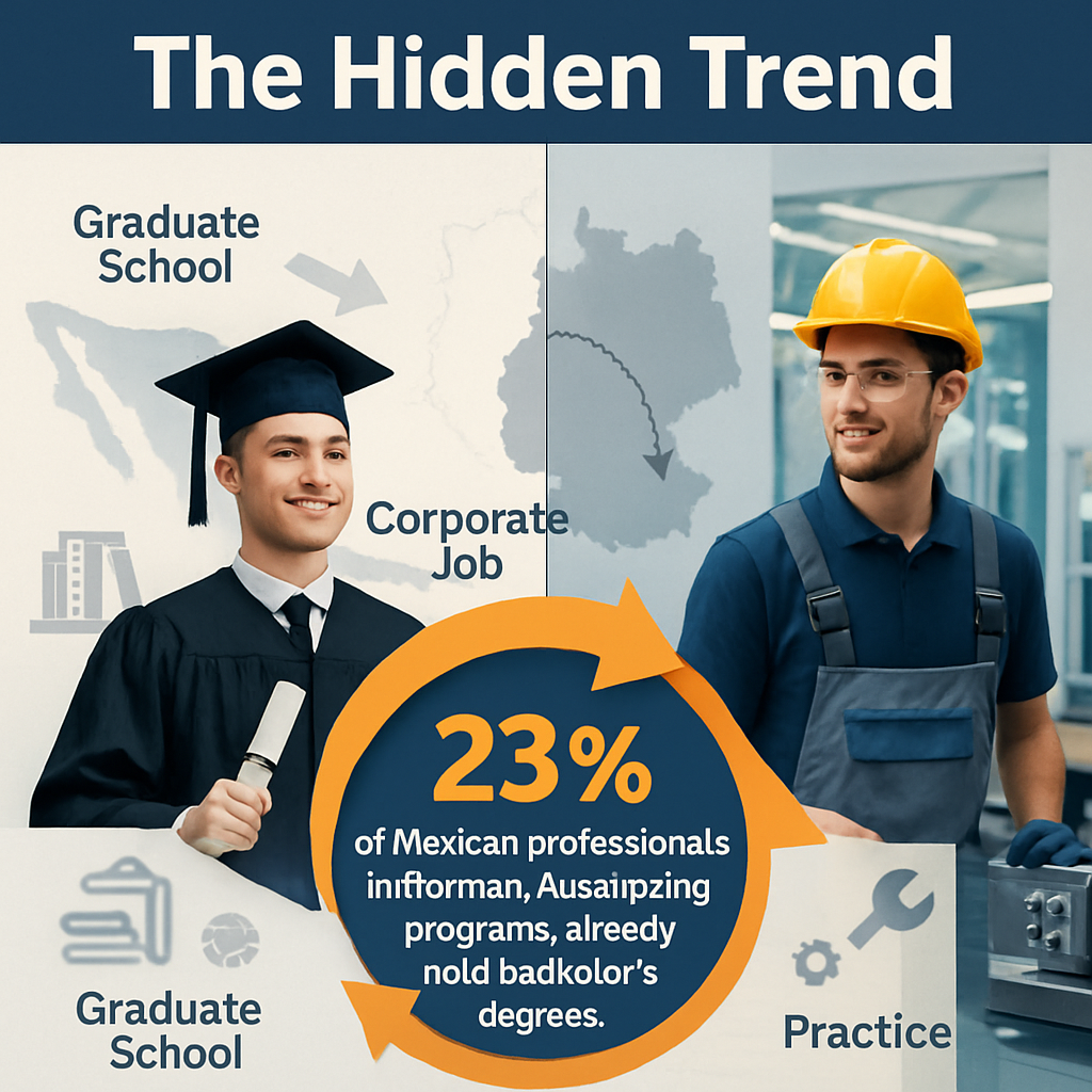 The Hidden Trend: Engineering graduates pursuing vocational training - Mexico to Germany: The Ausbildung Path Mexican Engineers Don't Want You to Know