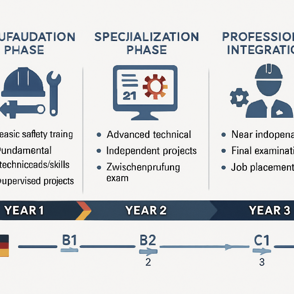 Timeline and Structure of German Apprenticeships - Mexico to Germany: The Ausbildung Path Mexican Engineers Don't Want You to Know
