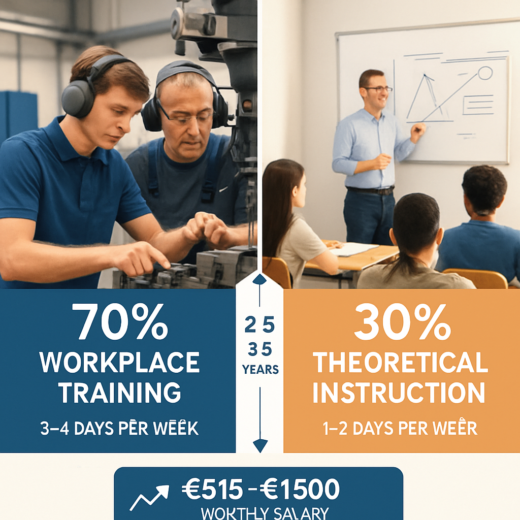 Complete Breakdown of Dual Education Model for Moroccan Students - Morocco's Hidden Gateway: Why German Companies Recruit Ausbildung Students from Casablanca
