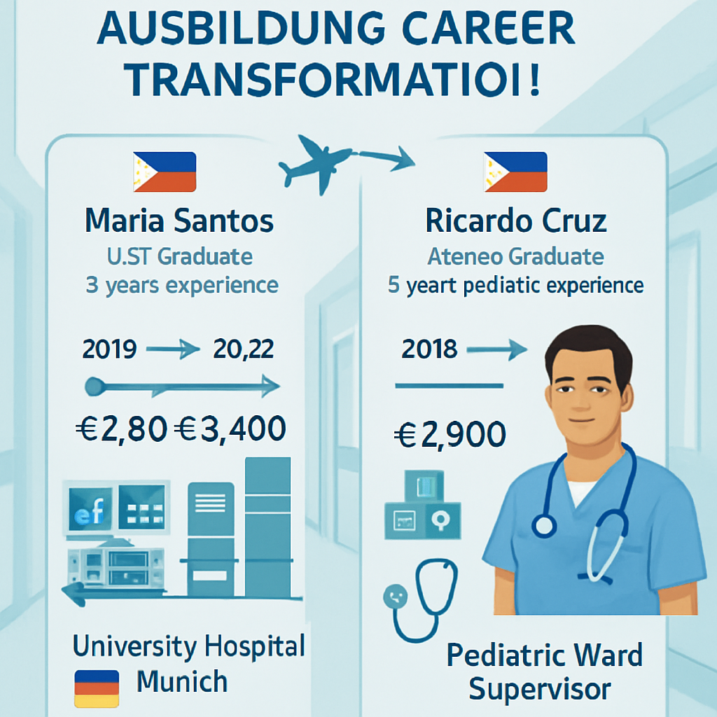 Case Studies of Filipino Nurses Who Completed Ausbildung Programs - Philippines to Germany: The €3,200 Ausbildung Pathway Filipino Nurses Are Taking