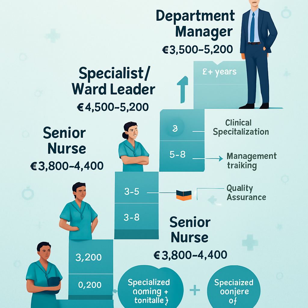 Post-Ausbildung Career Advancement Opportunities and Salary Growth - Philippines to Germany: The €3,200 Ausbildung Pathway Filipino Nurses Are Taking