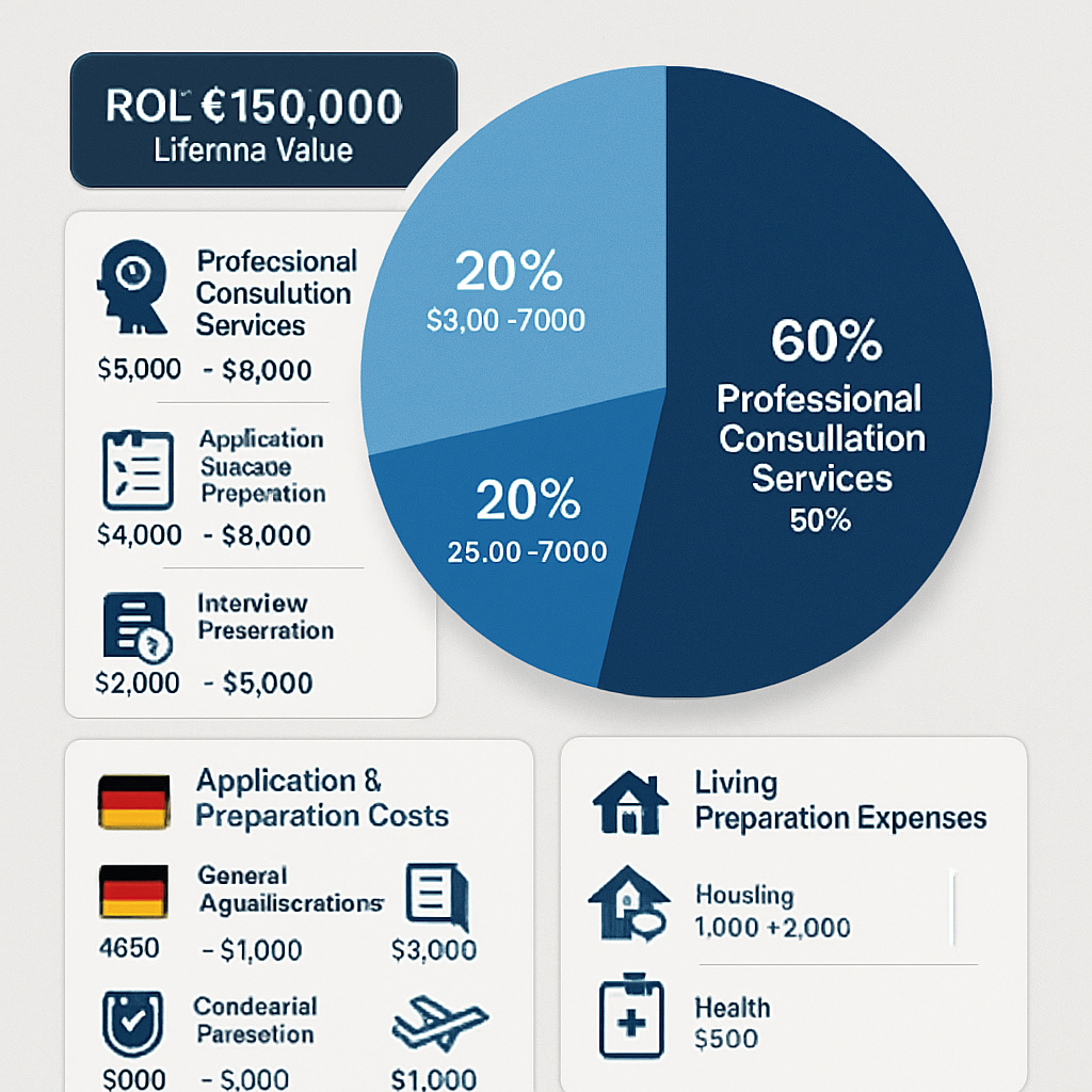 Initial Costs Breakdown: Consultation Fees, Application Processes, and Preparation Expenses - Professional Ausbildung Consultation ROI: €25,000 Investment vs €150,000 Lifetime Value