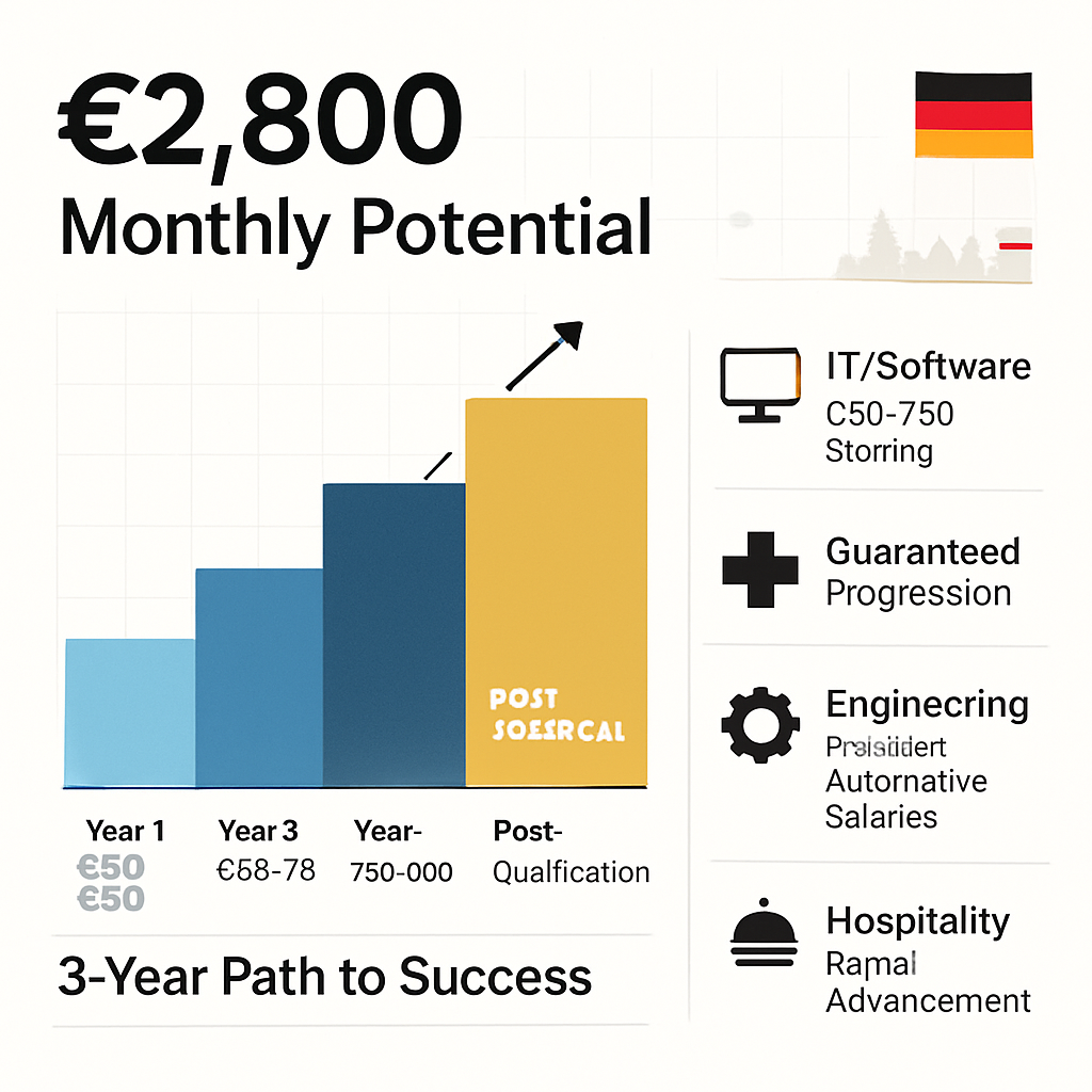 Monthly Ausbildung Salary Progression - Thailand's Secret: How Bangkok Students Access €2,800 Monthly Ausbildung Salaries