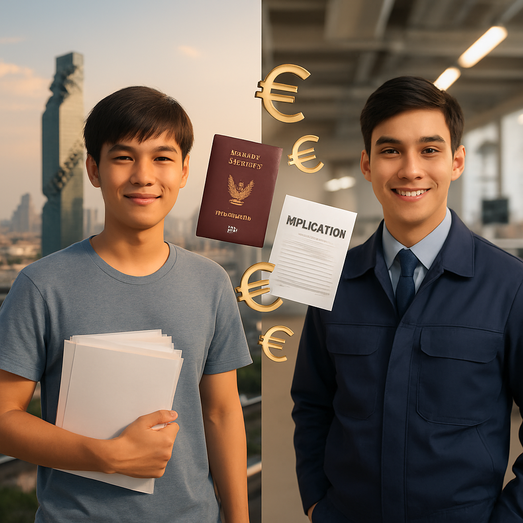 Application Process from Thailand - Thailand's Secret: How Bangkok Students Access €2,800 Monthly Ausbildung Salaries