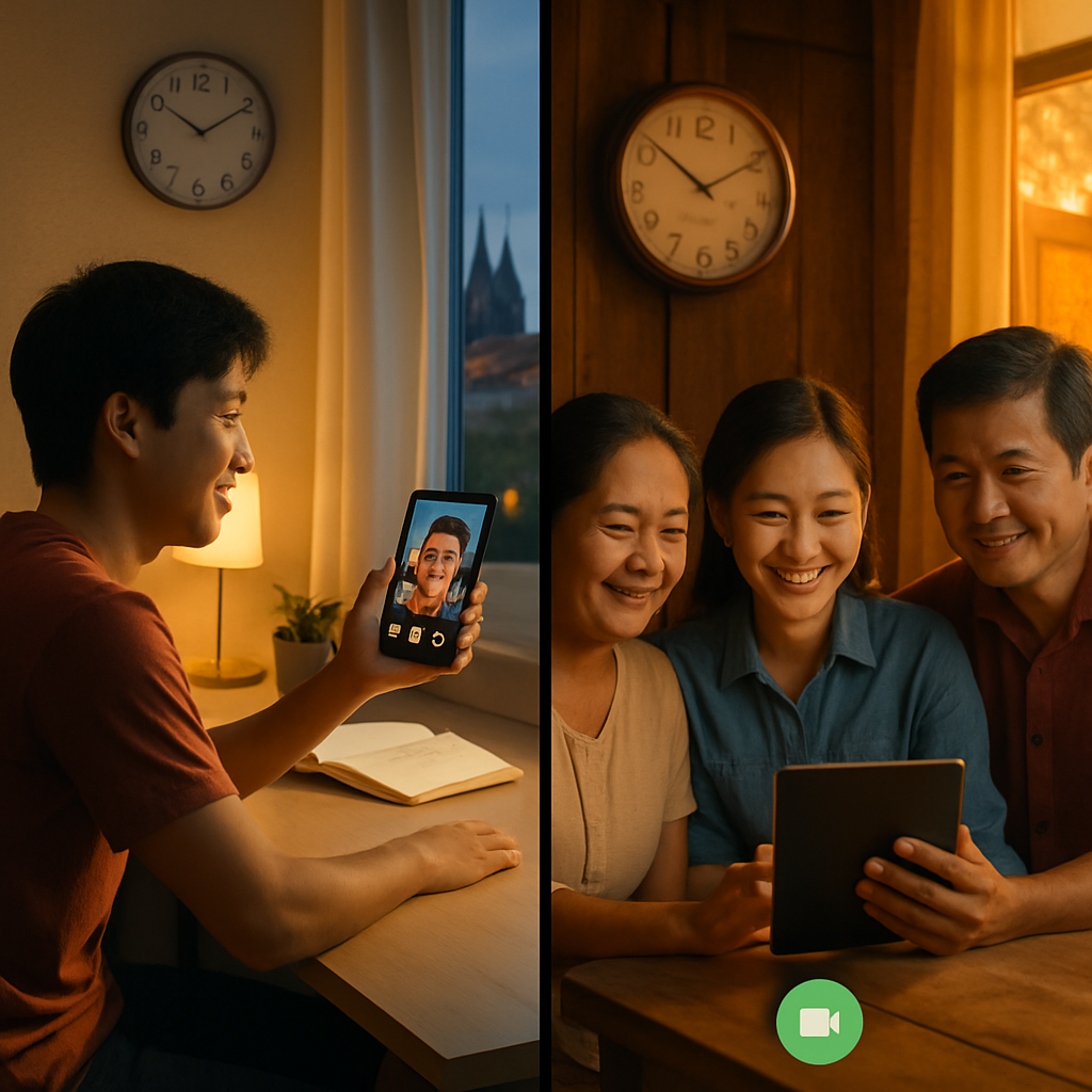 Question 8: How can I maintain connections with family and friends in Thailand while in Germany? - Thailand's Secret: How Bangkok Students Access €2,800 Monthly Ausbildung Salaries