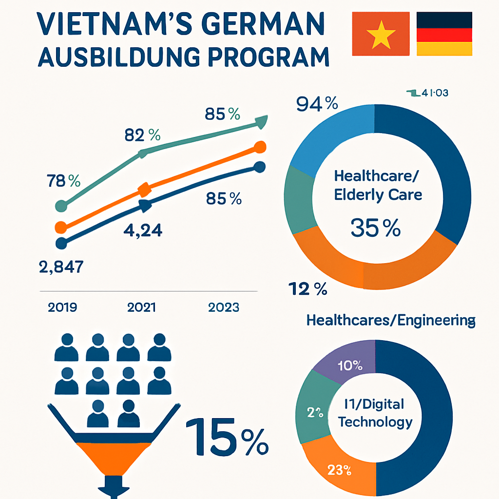 Success Metrics and Growing Participation Rates - Vietnam's German Success: Ho Chi Minh Students' €3,100 Ausbildung Breakthrough