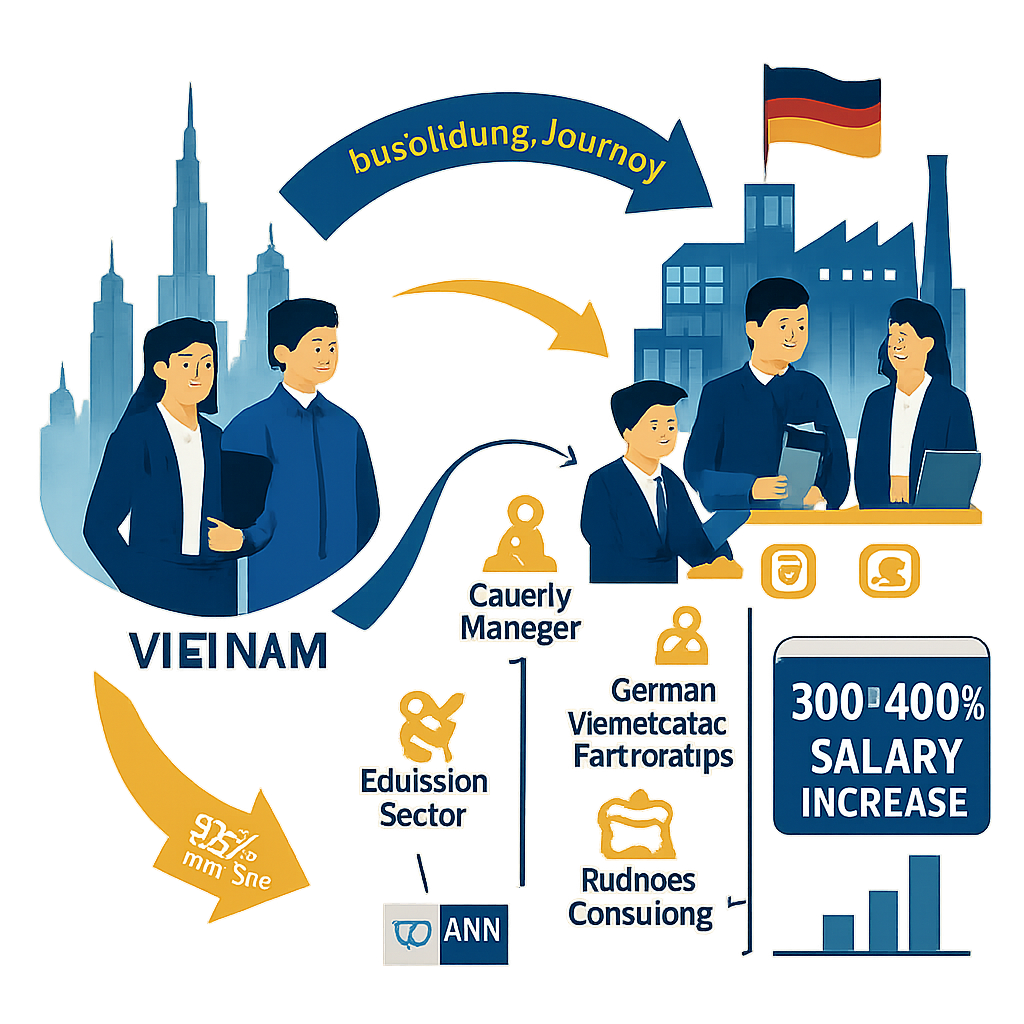 Return Opportunities and Skills Transfer to Vietnam - Vietnam's German Success: Ho Chi Minh Students' €3,100 Ausbildung Breakthrough
